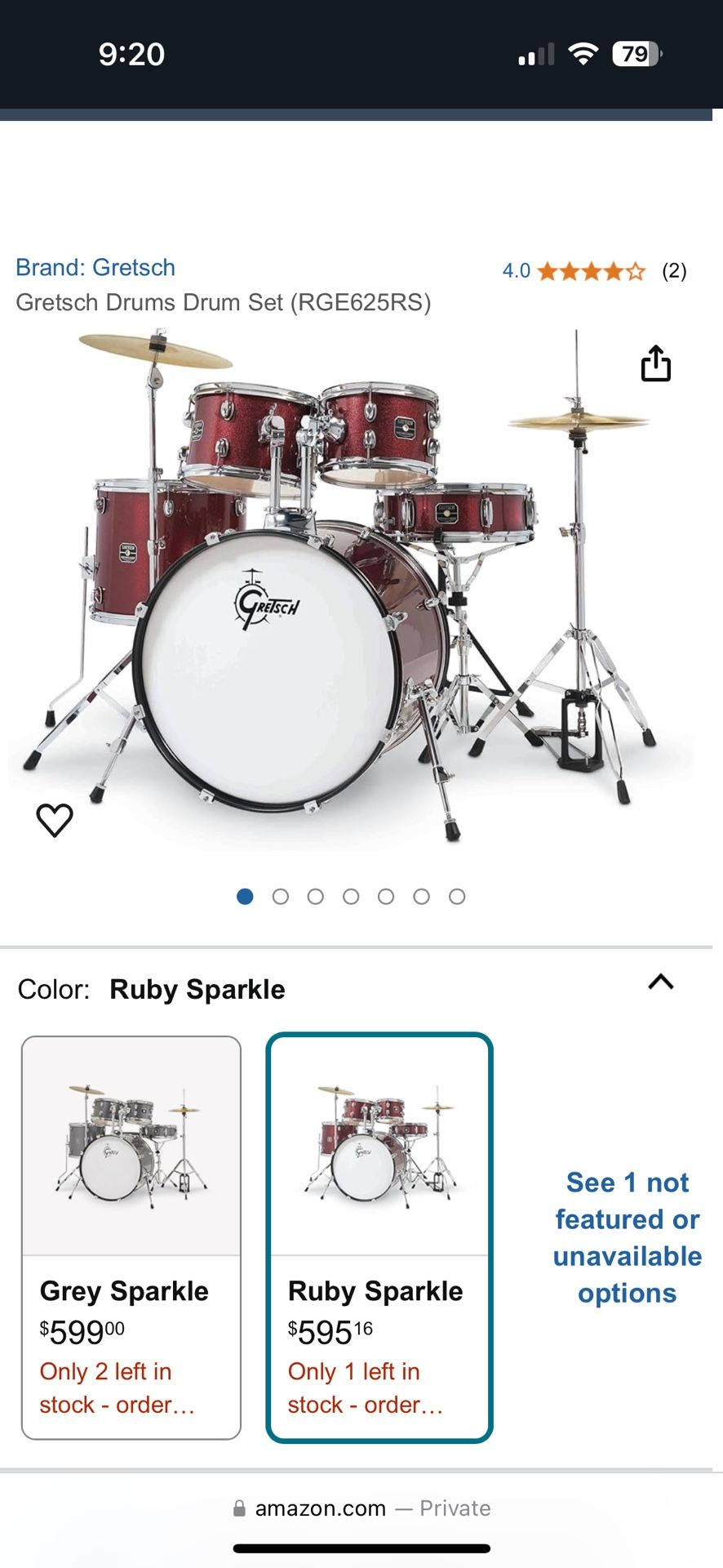 Drum set