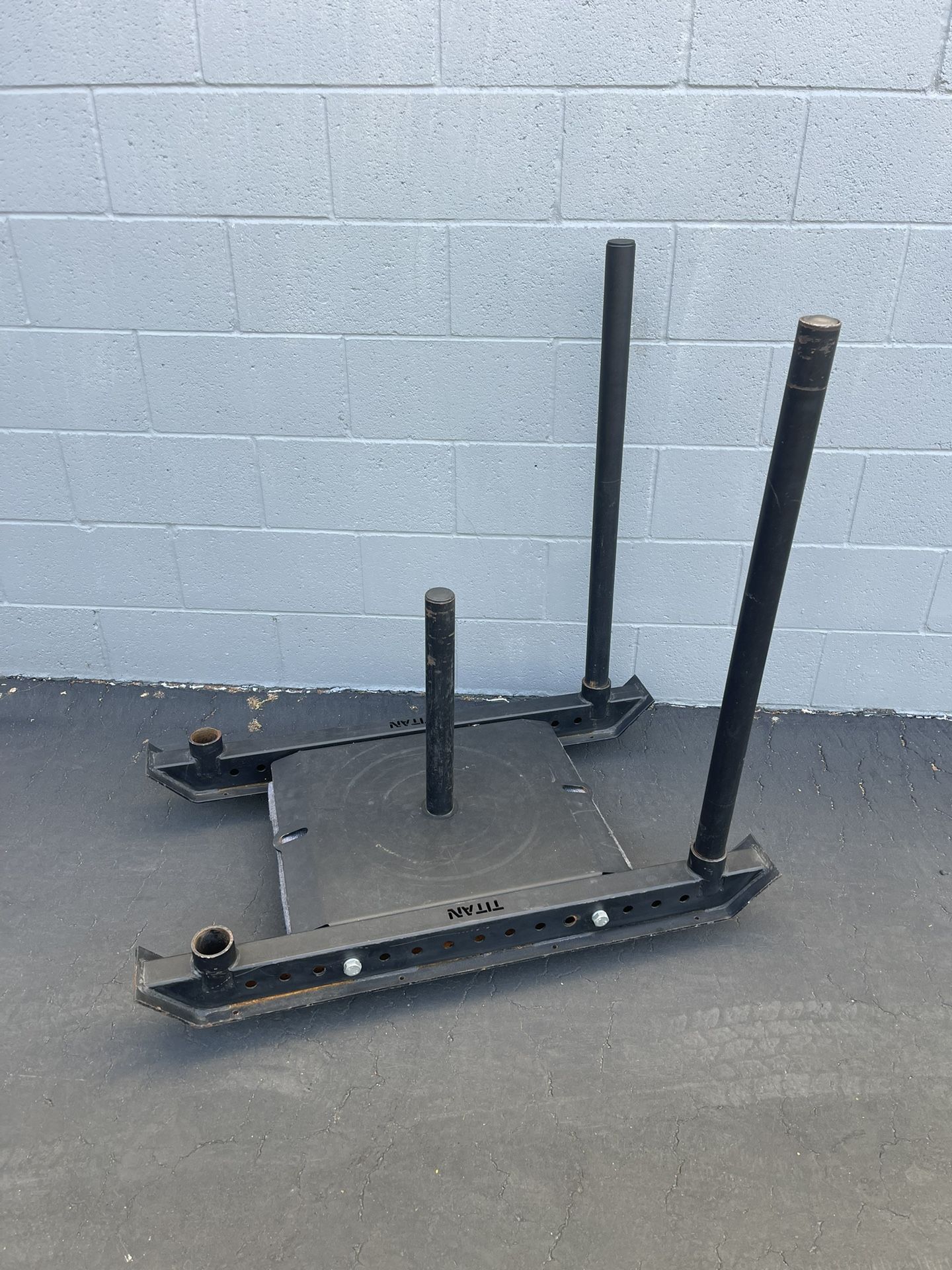 TITAN Pro Sled…. Push, Pull, Drag Heavy Duty Sled. Home Gym Fitness…. $150 Price is Firm!!!!