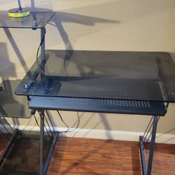 Glass Desk