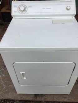 Whirlpool dryer/ one year warranty/ delivery and installation are available