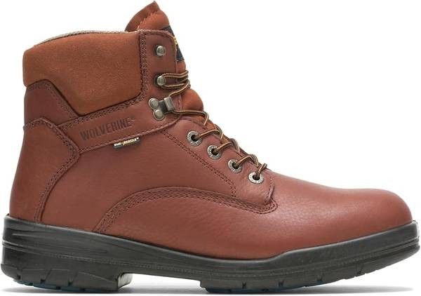 NEW SZ 9.5 Wide Work Boots Wolverine Men Durashocks Sr Direct Attach 6 " SOFT Toe Industrial Boot