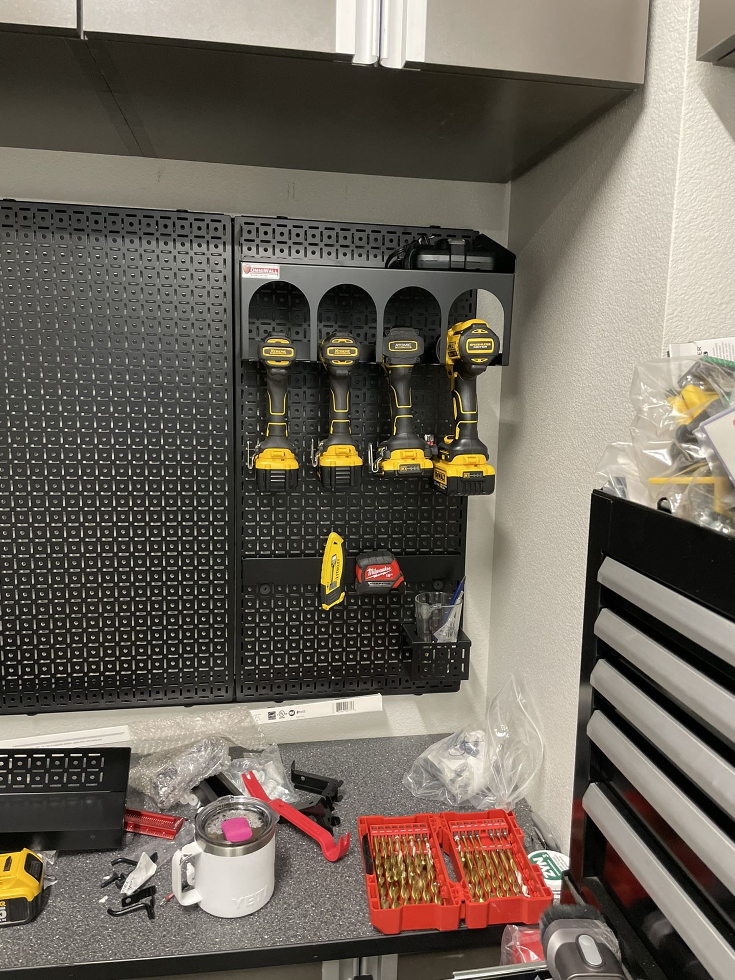 OmniWall / Wall Control Metal Pegboard Garage Organization Panel And