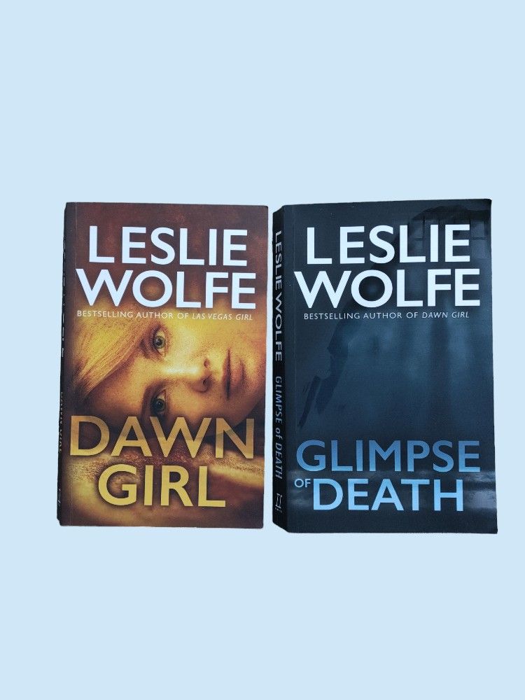 (2) Leslie Wolfe Softcover Novels (Tess Winnett Series)