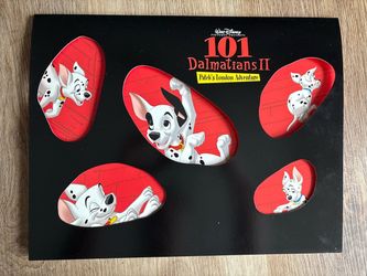 Vintage 101 Dalmatians Lithographs London Adventures