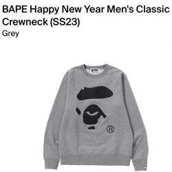 BAPE New Years Men’s Sweatshirt Crewneck SS23 Size XXL