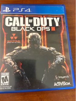 PS4 cod Black ops three