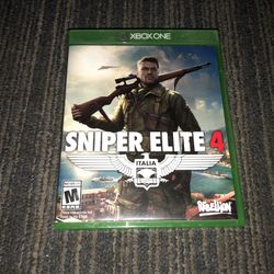 Xbox One Game Sniper Elite 4 Italia 