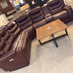 Brand new power sectional $3000