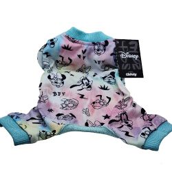 Chewy Disney XS Dog Romper Pajamas PJs Donald Duck Mickey Mouse Pet Clothes 