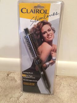 Clairol slimlines curling brush