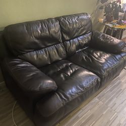 Black Sofa! Like New 