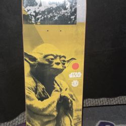 Element Star Wars Yoda Skateboard Deck 8.5 NEW In Original Package Limited Edition 
