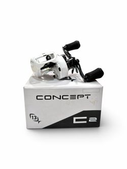 Brand New Open Box 13 FISHING CONCEPT C GEN II C2-6.8RH 6.8:1 LEFT HAND BAITCAST REEL