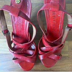 Burberry Wedged Sandals 