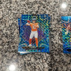 Bo Nix RC Blue Shimmer