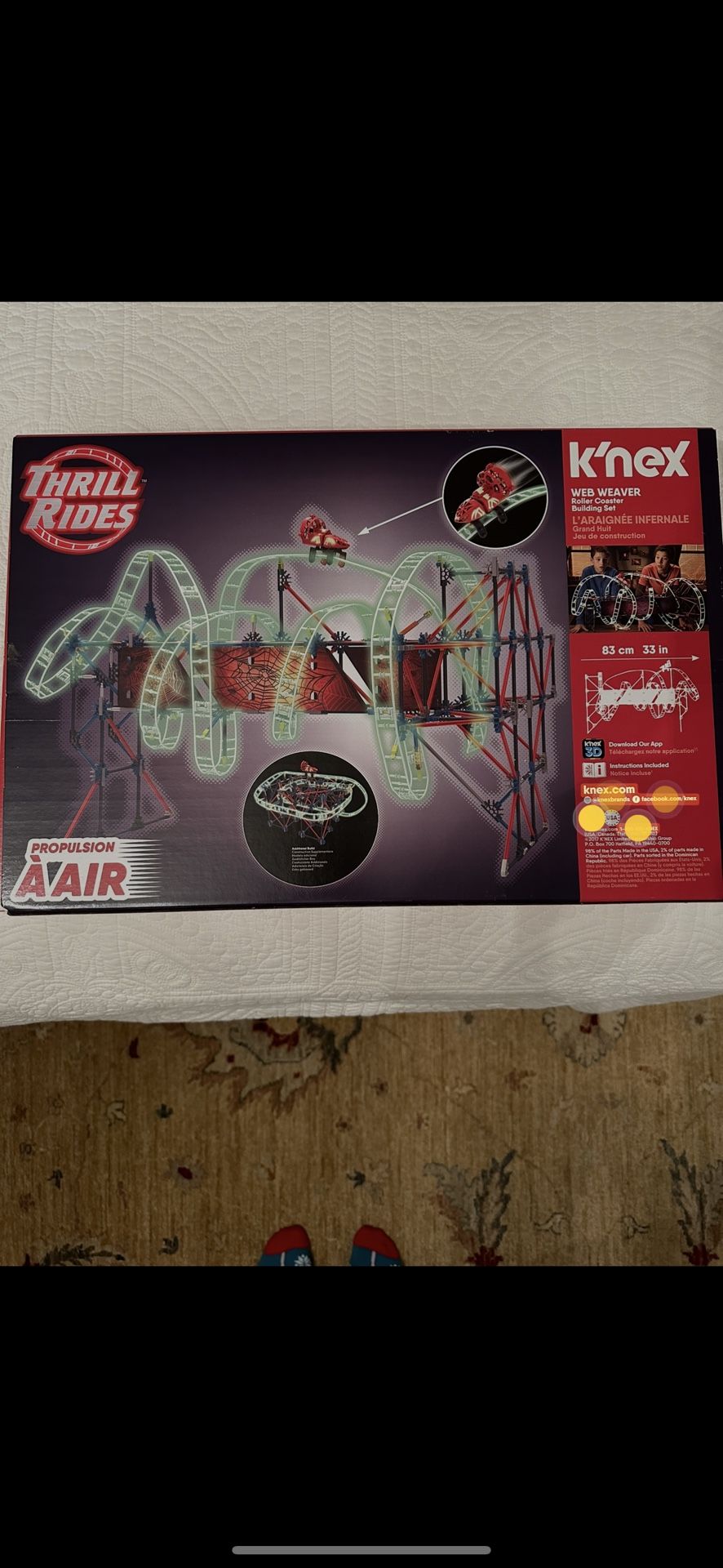 Knex Web Weaver Roller Coaster