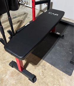 Cap Barbell Flat Weight Bench Black