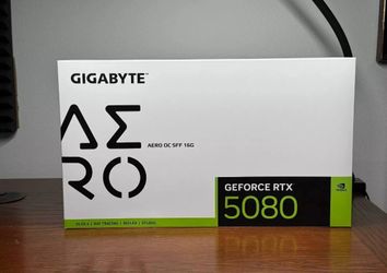 BRAND NEW 5080 WHITE GPU - GIGABYTE NVIDIA Graphics Card