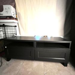 IKEA HEMNES TV Unit - Solid Wood Black