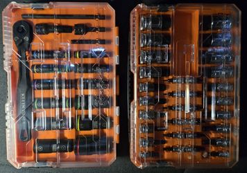 KLEIN TOOLS KNECT DEEP WELL SOCKET SET & HEX BIT SOCKET SET