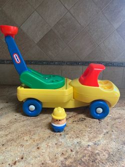 Little Tikes Toy Tow Truck with Figure
