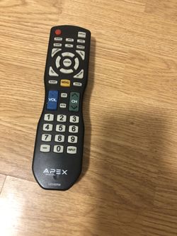 Remote APEX For TV