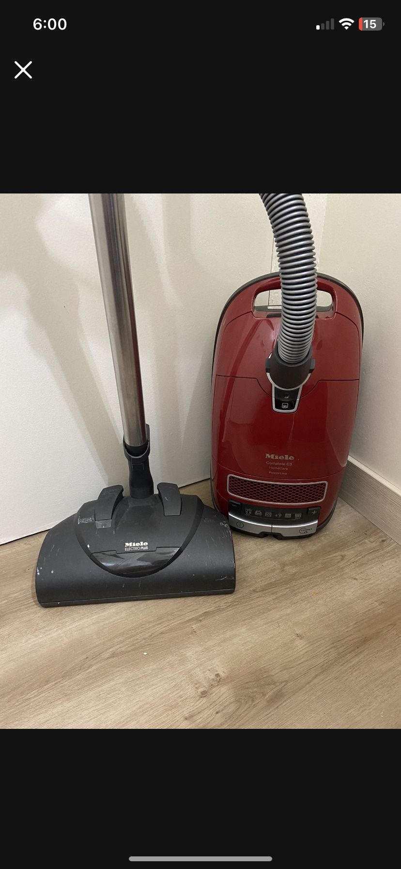 Miele C3 Canister Vacuum Cleaner