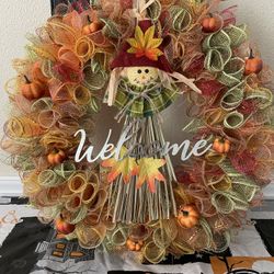 Light Up Fall Wreath