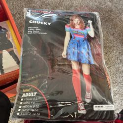 Youth Chucky Halloween Outfit 