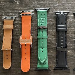 Apple Watch Leather Wristbands