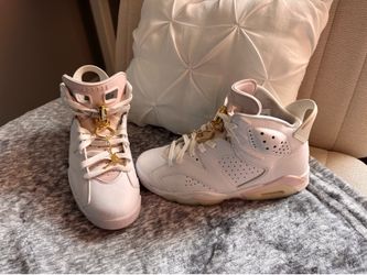 Jordan 6 retro gold hoops 9w