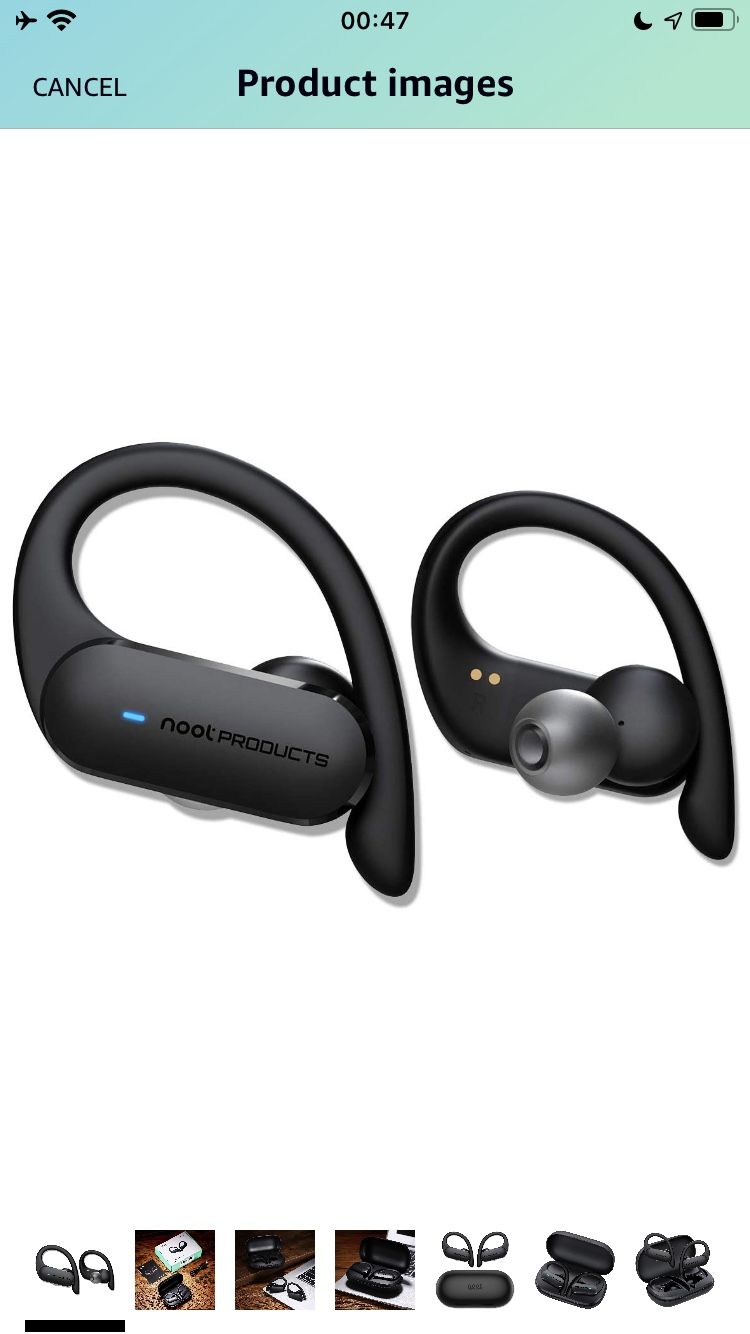 Noot Products NP30T True Wireless Earbuds Bluetooth Headphones 5.0 Sport Earphones