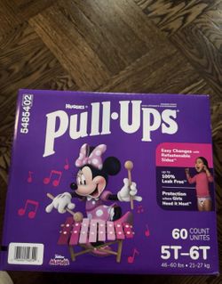 Pull-Ups Girls' Learning Designs Training Pants Giga Pack - Size 5T-6T -