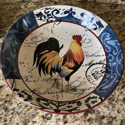 Rooster Serving Bowl 