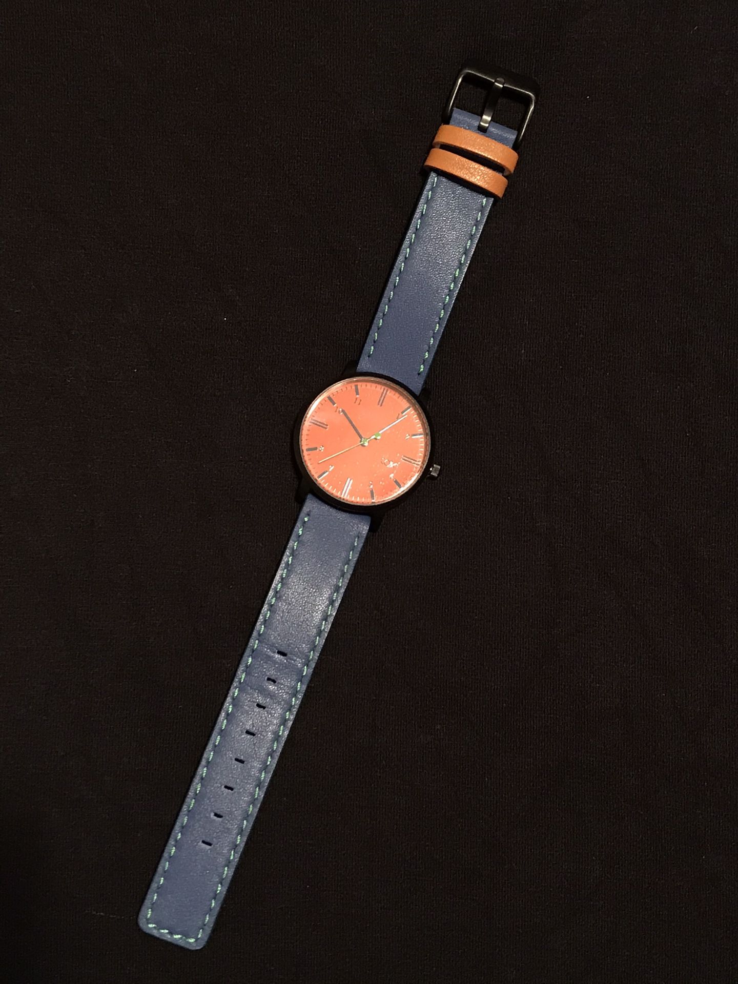 Taki Loring Watch Blue and Orange LIKE NEW