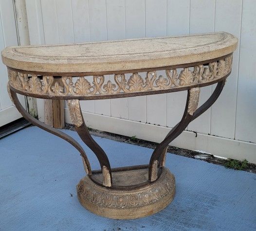 Stone Console Table