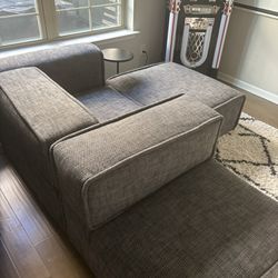 Article 3 Piece Gray Module Sectional Sofa