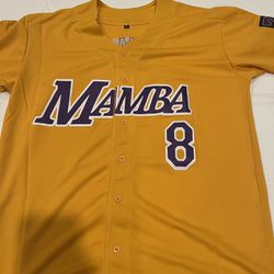 Kobe Bryant Baseball Shirt 8/24