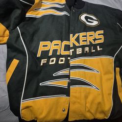 Green Bay Packers varsity jacket