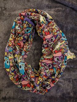 Tokidoki Neon Star Infinity Scarf