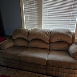 Recliner Sofa, Tan
