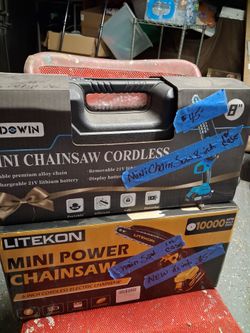 CORD LESS MINI CHAINSAW