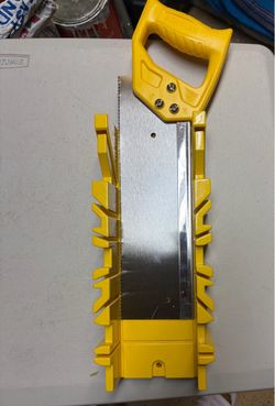 Stanley Miter Box with Back Saw