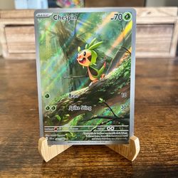 Pokémon TCG Chespin Illustration Rare #087/086 – Chaos Rising – Near Mint