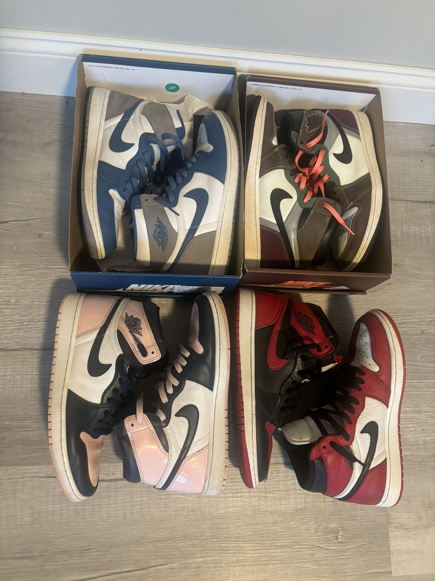 Firm Jordan 1 Lot