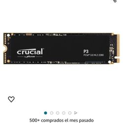 Crucial P3 2TB PCIe Gen