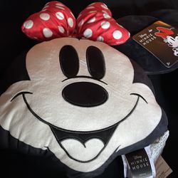 Micky And Minnie Pillow