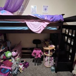 Bunk Bed / Bed Or With Desk