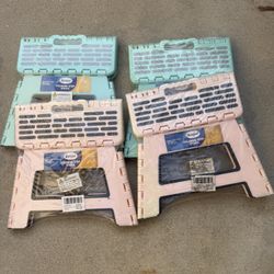 Folding Step Stool 9”