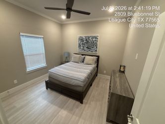 Queen bed and mattress